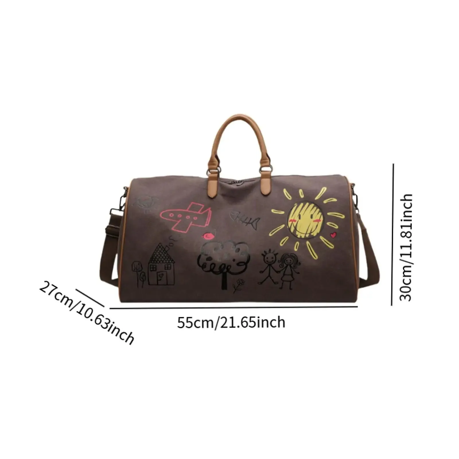 Crossbody Travel Duffle Bag