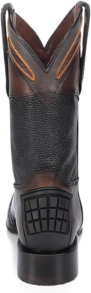 Cuadra Men's Boot in Genuine Leather 3Z2ORS Honey