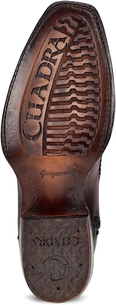 Cuadra Men's Cowboy boot in genuine ostrich leg leather 1J2KPT