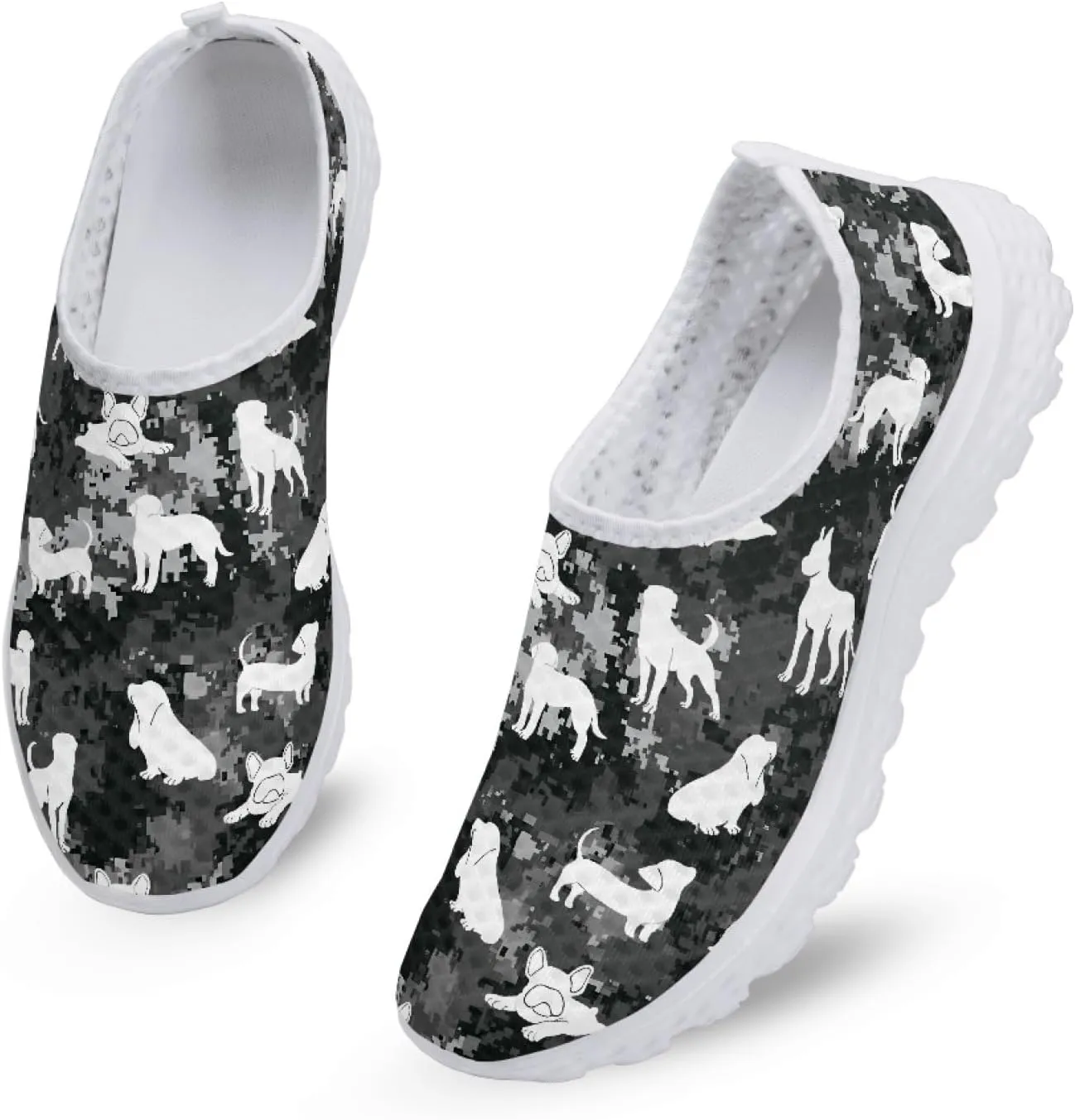 Cumagical Walking Shoes Breathable Mesh Wide Width Design Non Binding Upper for Comfort