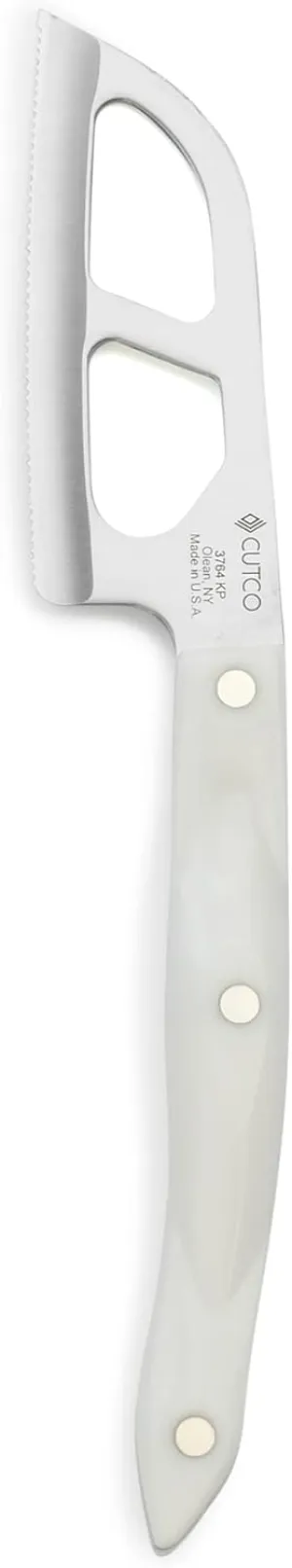 Cutco Santoku-Style Cheese Knife #3764 - Pearl White