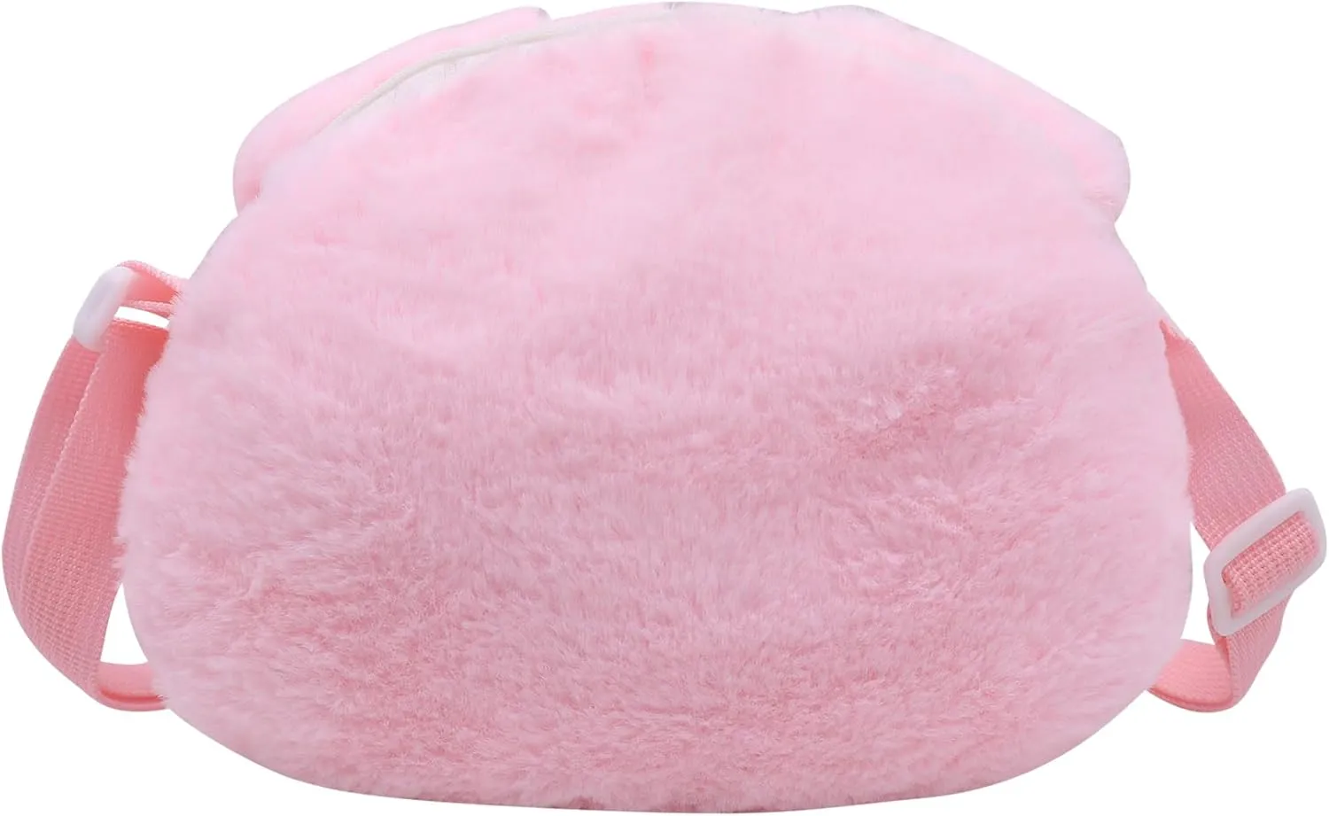 Cute Stuffed Animal Purse for Girls 3D Bear Panda Head Crossbody Bag Fluffy Pig Frog Shoulder Bag Plush Animal Bag