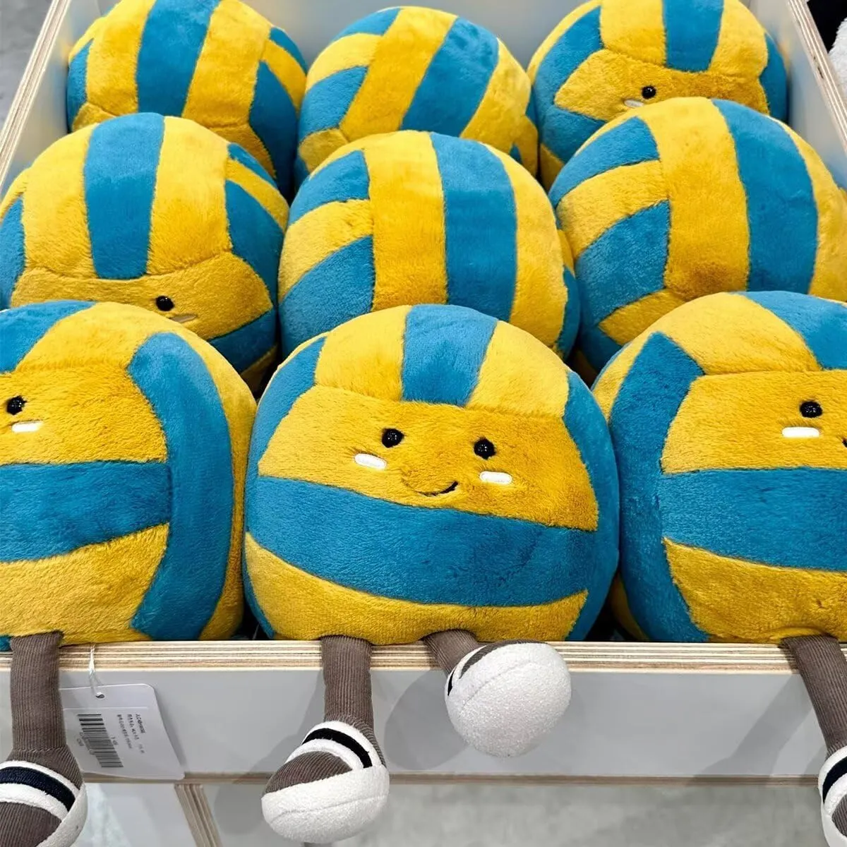 Cute Volleyball Stuff Soft Sports Stuffed Plush Pillow, Funny Plush Volleyball Gifts for Teen Girls Boys