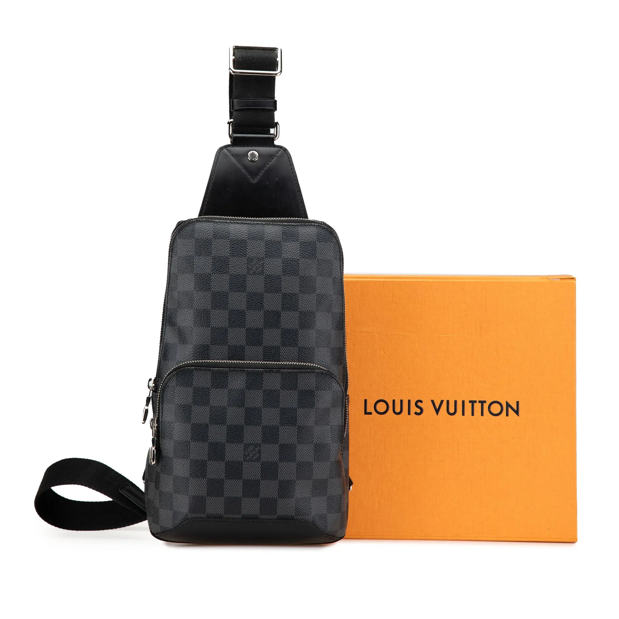 Damier Graphite Avenue Sling