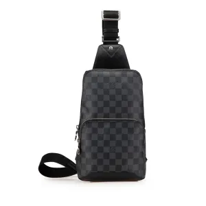 Damier Graphite Avenue Sling