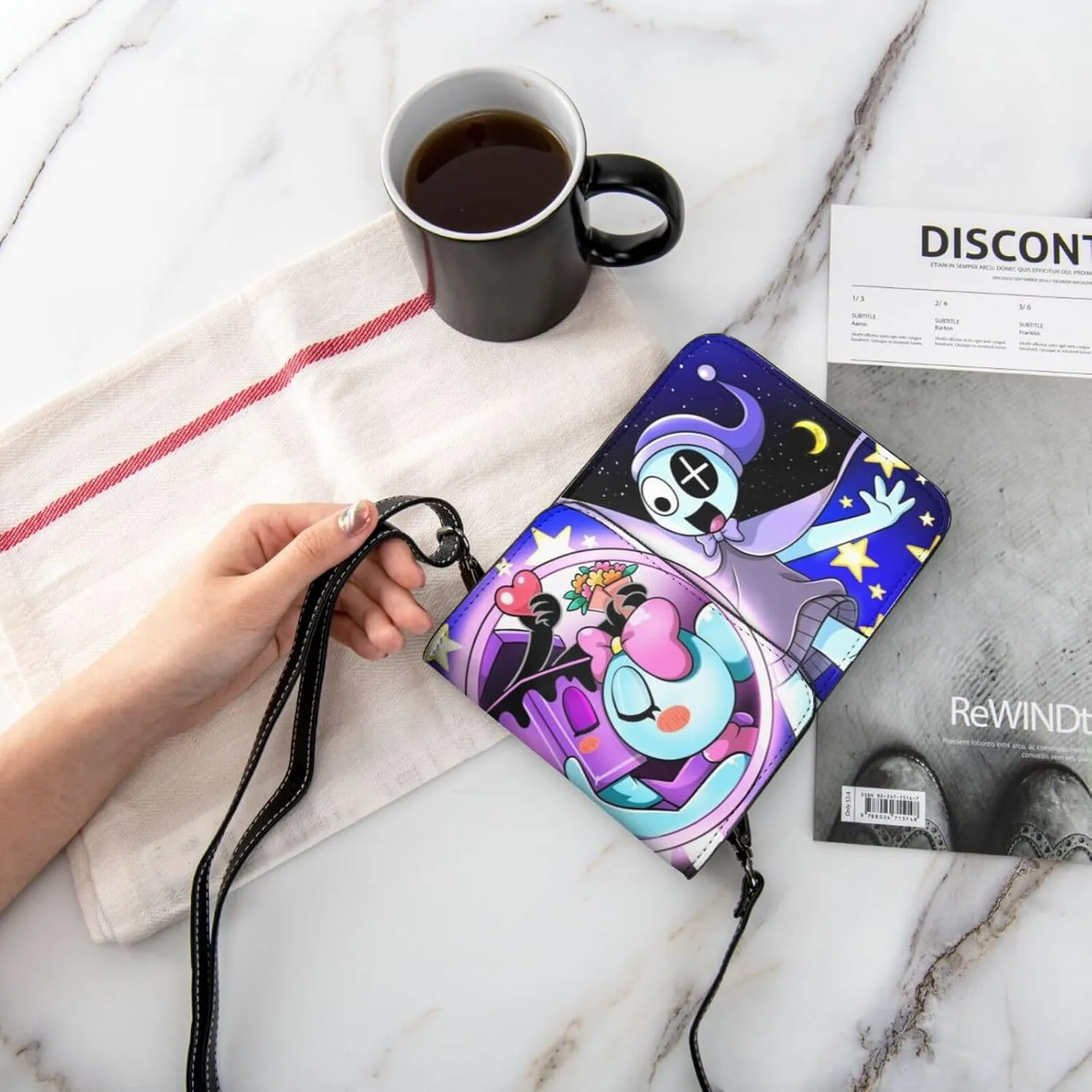 Dandy'S World Bag, Leather Women'S Small Crossbody Designer Phone Bag With Adjustable Strap