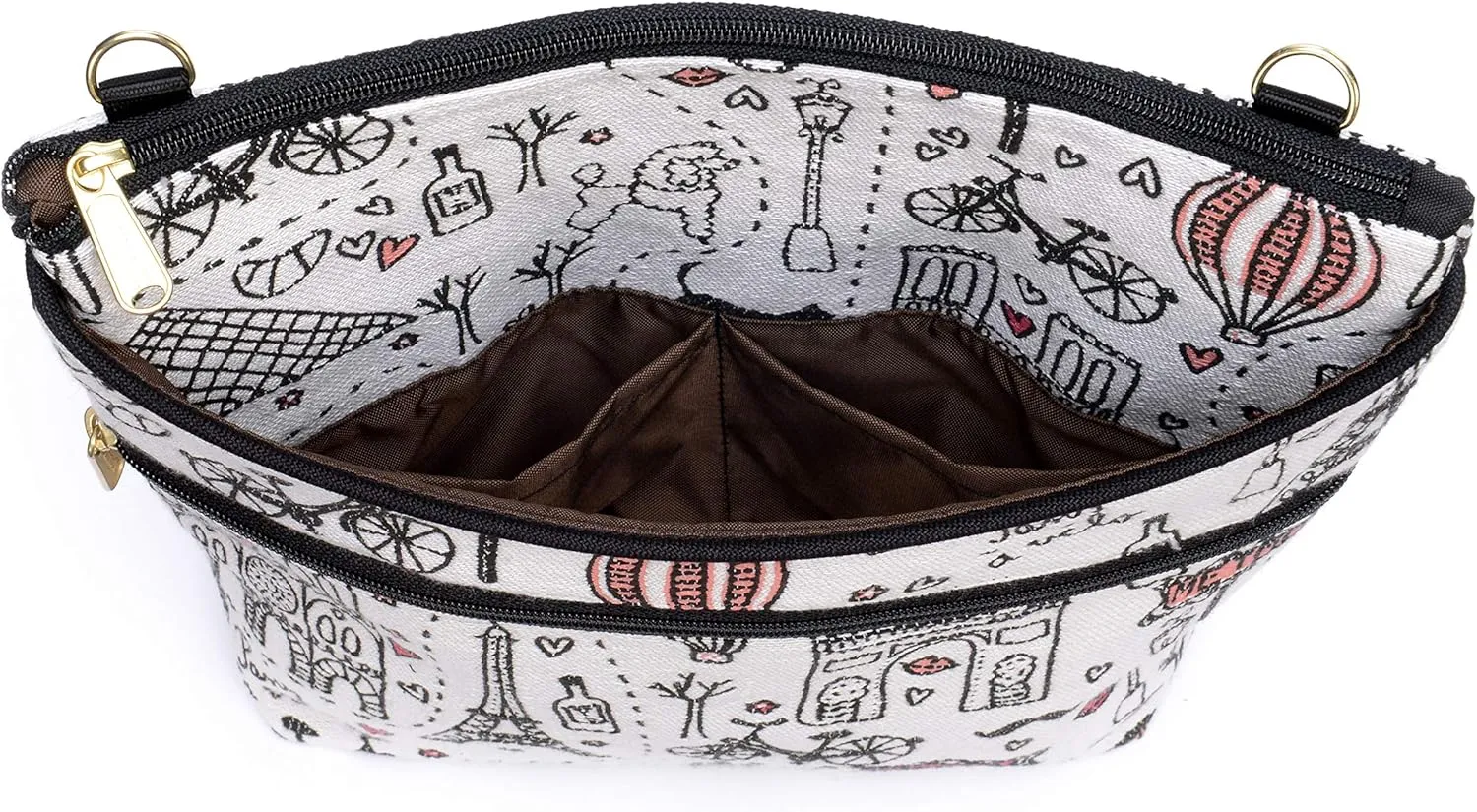 Danny K. Women's Tapestry Bag Crossbody Handbag, Maggie Purse Handmade in the USA