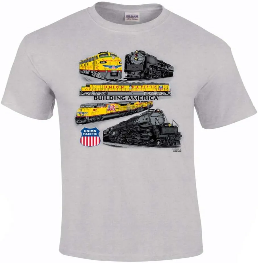 Daylight Sales Union Pacific Collage Authentic Railroad T-Shirt [64]