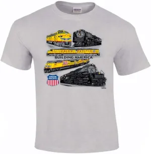 Daylight Sales Union Pacific Collage Authentic Railroad T-Shirt [64]