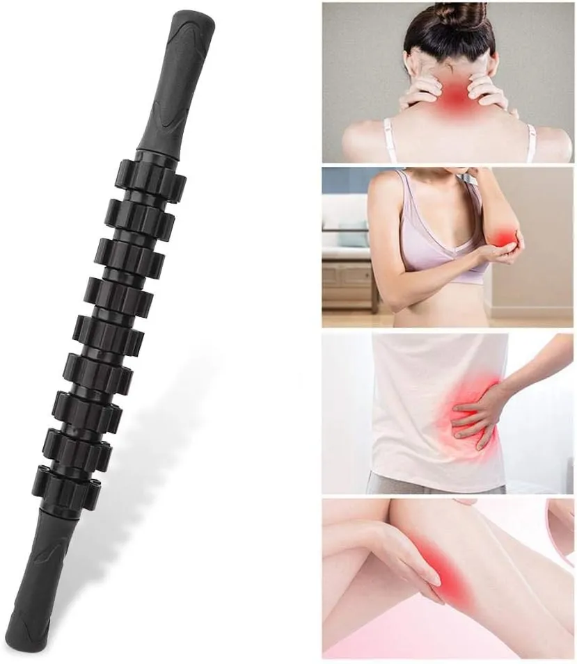 Deep Tissue Muscle Massage Roller Stick for Pain Relief & Recovery