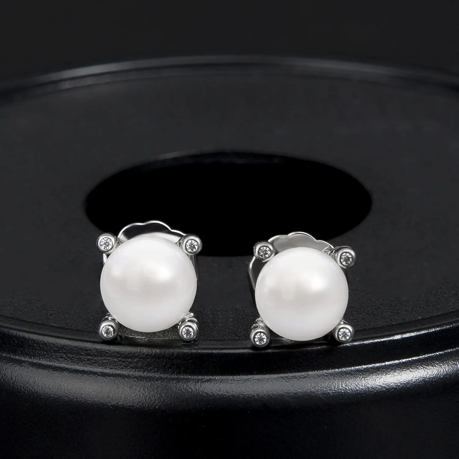 Designer Inspired Twisted Cable Wire Imitation Pearl Stud Earrings/ 12MM Faux Pearl Studs/Pearl Drop Hook Earrings Fashion Jewelry for Women Gift