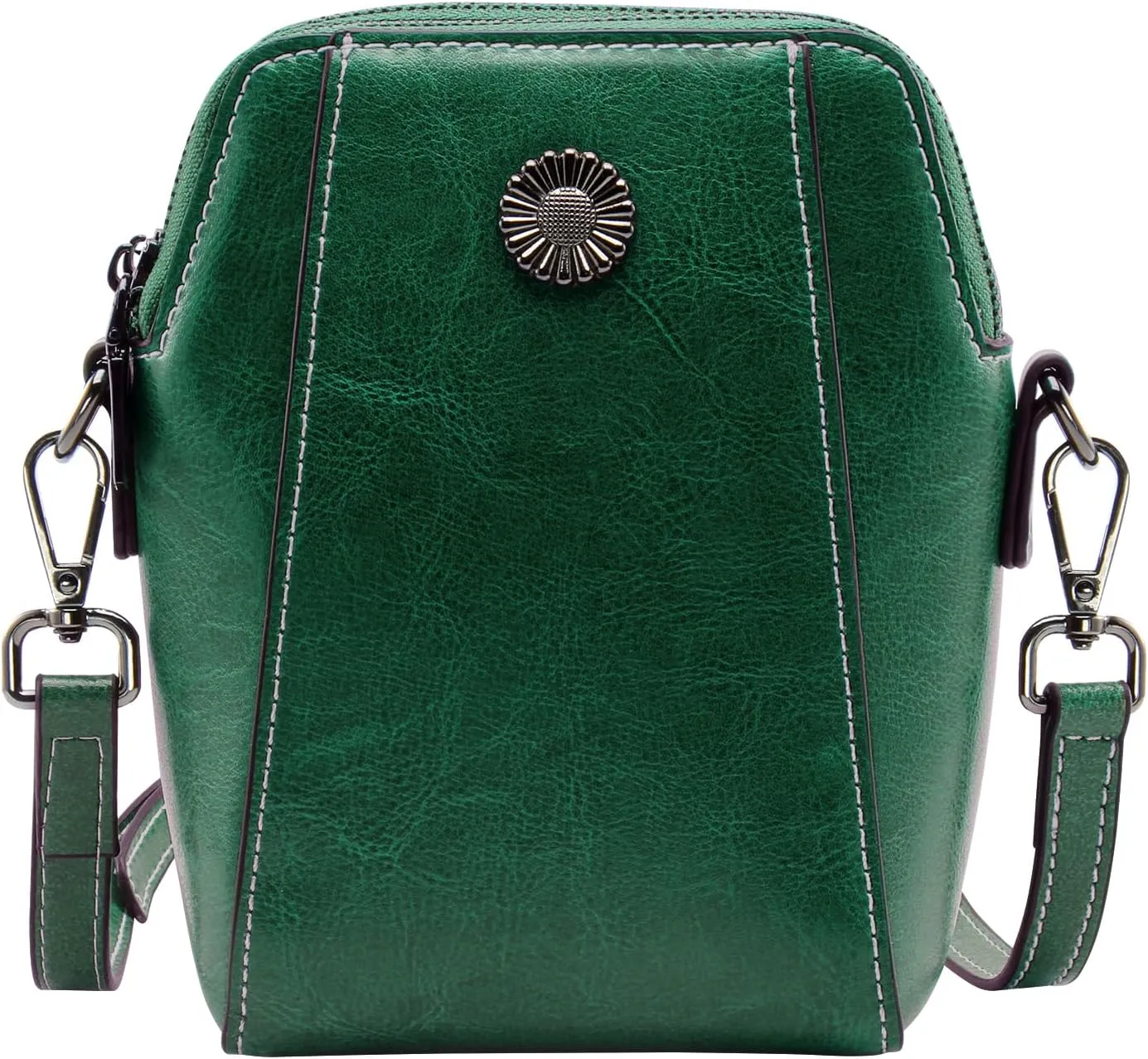 Designer Leather Small Crossbody Bags Purses for Women Cell Phone Bag Soft Women's Shoulder Handbags Gifts for Women