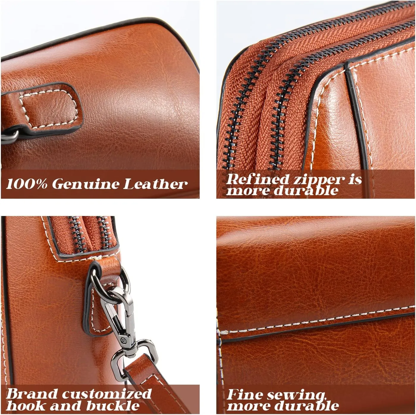 Designer Leather Small Crossbody Bags Purses for Women Cell Phone Bag Soft Women's Shoulder Handbags Gifts for Women