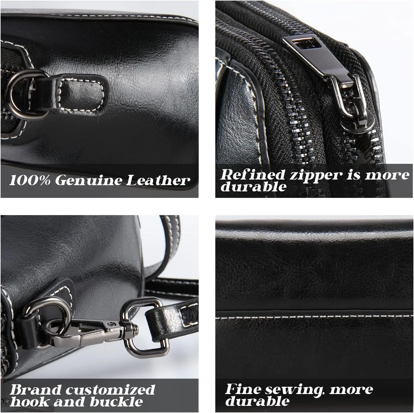 Designer Leather Small Crossbody Bags Purses for Women Cell Phone Bag Soft Women's Shoulder Handbags Gifts for Women