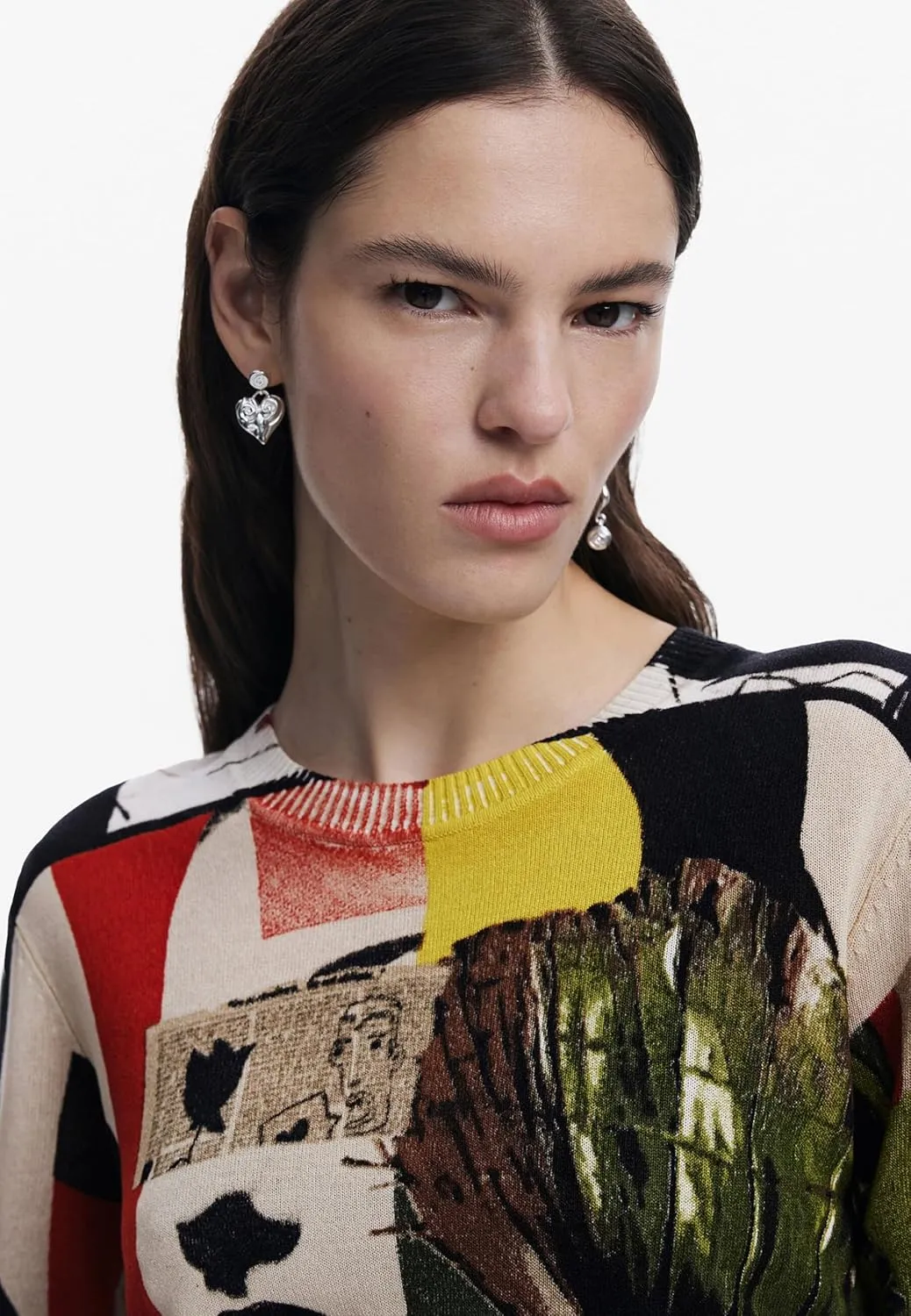 Desigual Women's Sweater Designed by Mr. Christian Lacroix