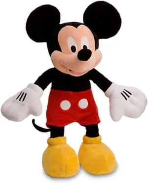 Disney Mickey Plush Genuine Plush Toy - 18" - Genuine Embroidered Seal!