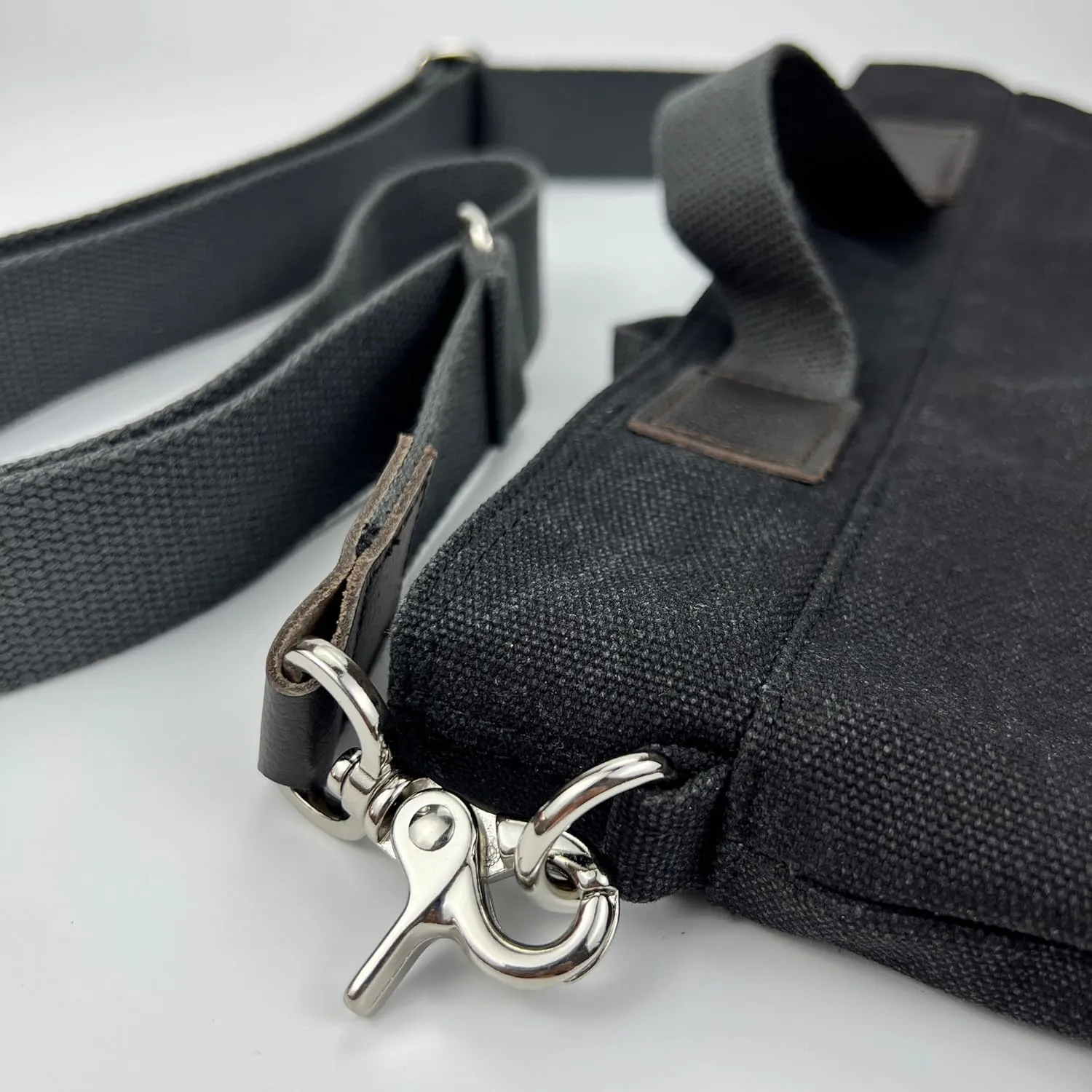 DuraStyle Canvas Crossbody Bag, Messenger, Hobo, Versatile, Zipper at Opening