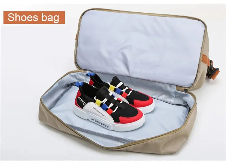 Elara Glow Travel Gym Bag – Portable Duffle & Crossbody Weekender for Fitness & Short Trips.210325.