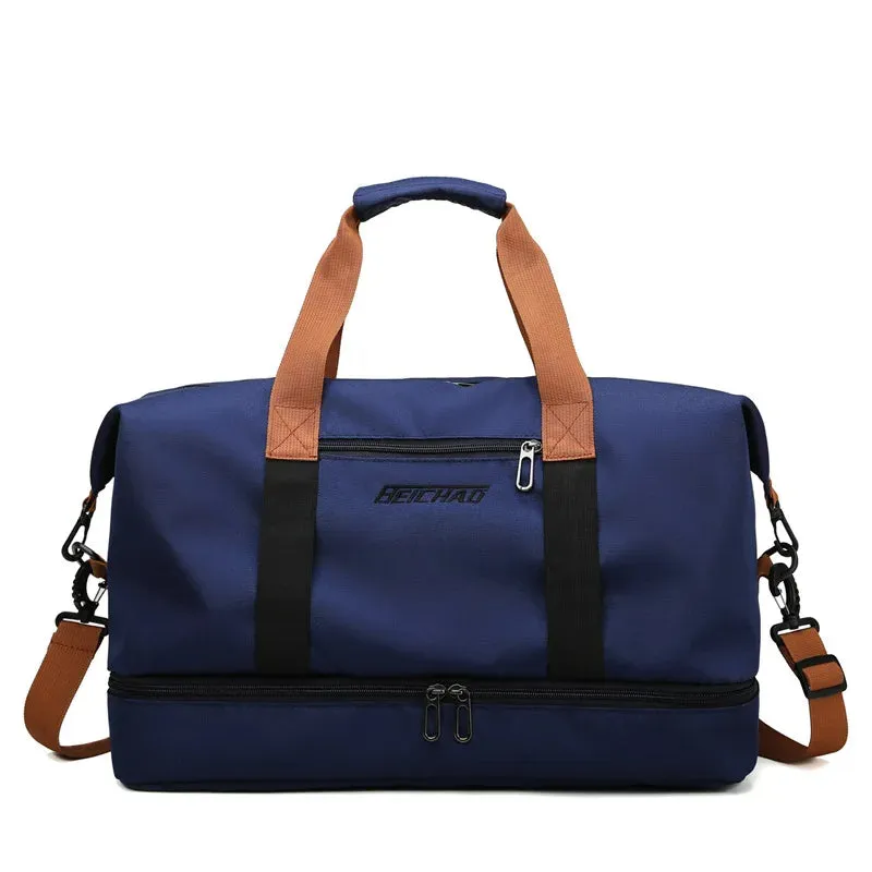 Elara Glow Travel Gym Bag – Portable Duffle & Crossbody Weekender for Fitness & Short Trips.210325.