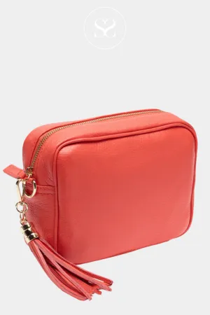 ELIE BEAUMONT - CROSSBODY BAG - CORAL