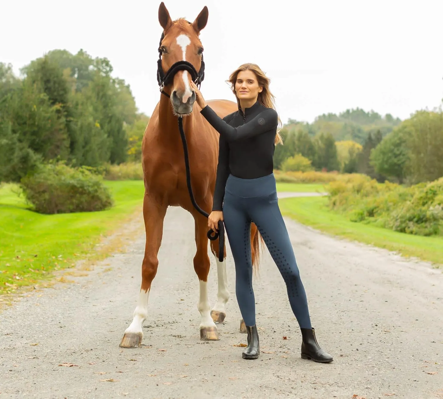Equinavia Valkyrie Soft Ultra Fleece Padded Adjustable Breakaway Horse Halter - Wine Red/Black - Horse