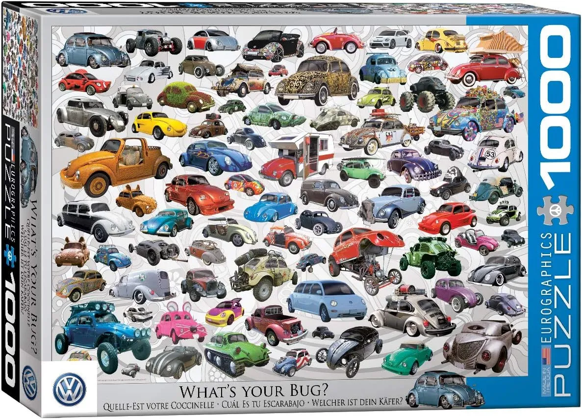 EuroGraphics VW Beetle What's Your Bug? (1000 Piece) Puzzle