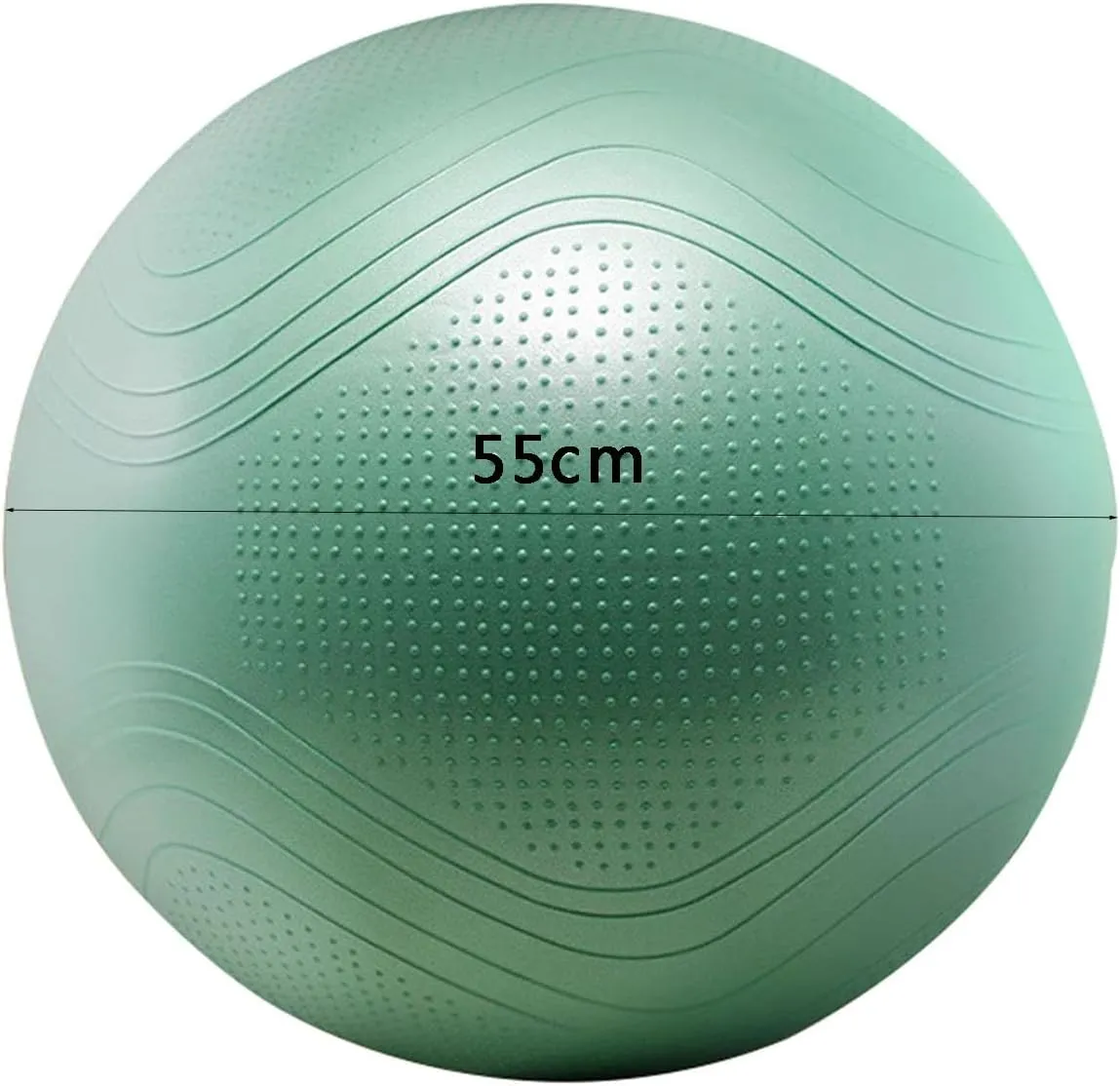 Exercise Ball, Yoga Ball in Multiple Sizes Anti-Burst Balance Ball w/Quick Pump Fitness Ball for Pregnancy Birthing Excersize Workout Fitness Balance