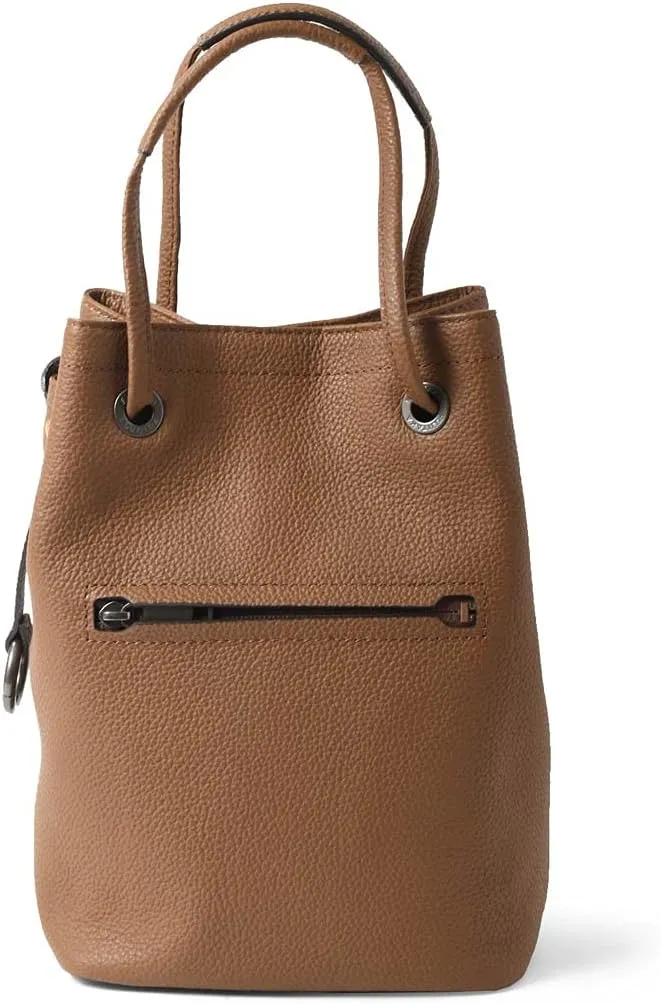 Extra Soft, Genuine Leather Drawstring Pouch, Made In Japan, No.664703