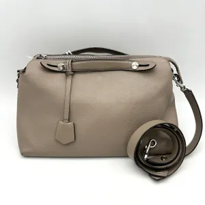 FENDI Vitello Dolce Medium By The Way Boston Bag Tortora Seppia LA13640