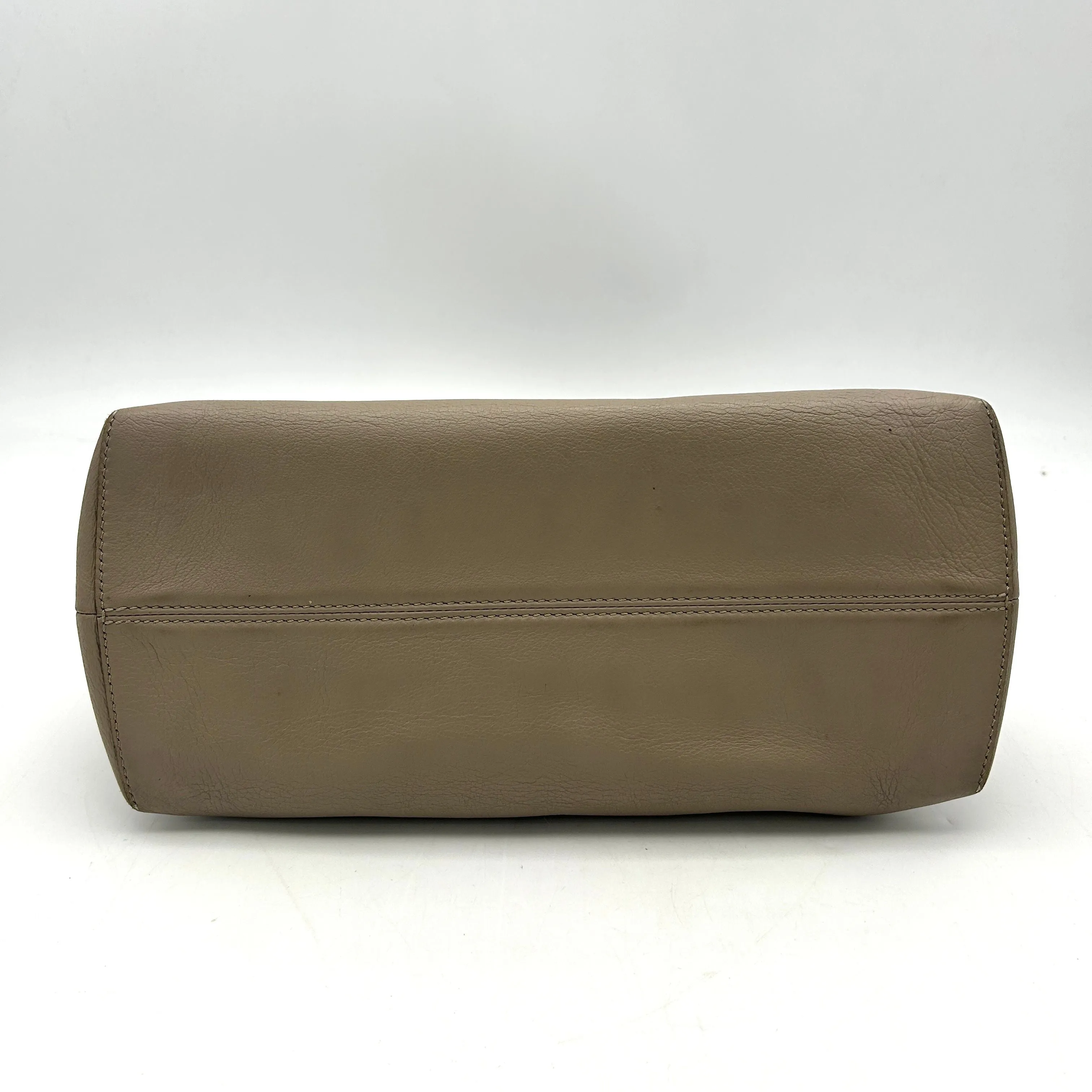 FENDI Vitello Dolce Medium By The Way Boston Bag Tortora Seppia LA13640