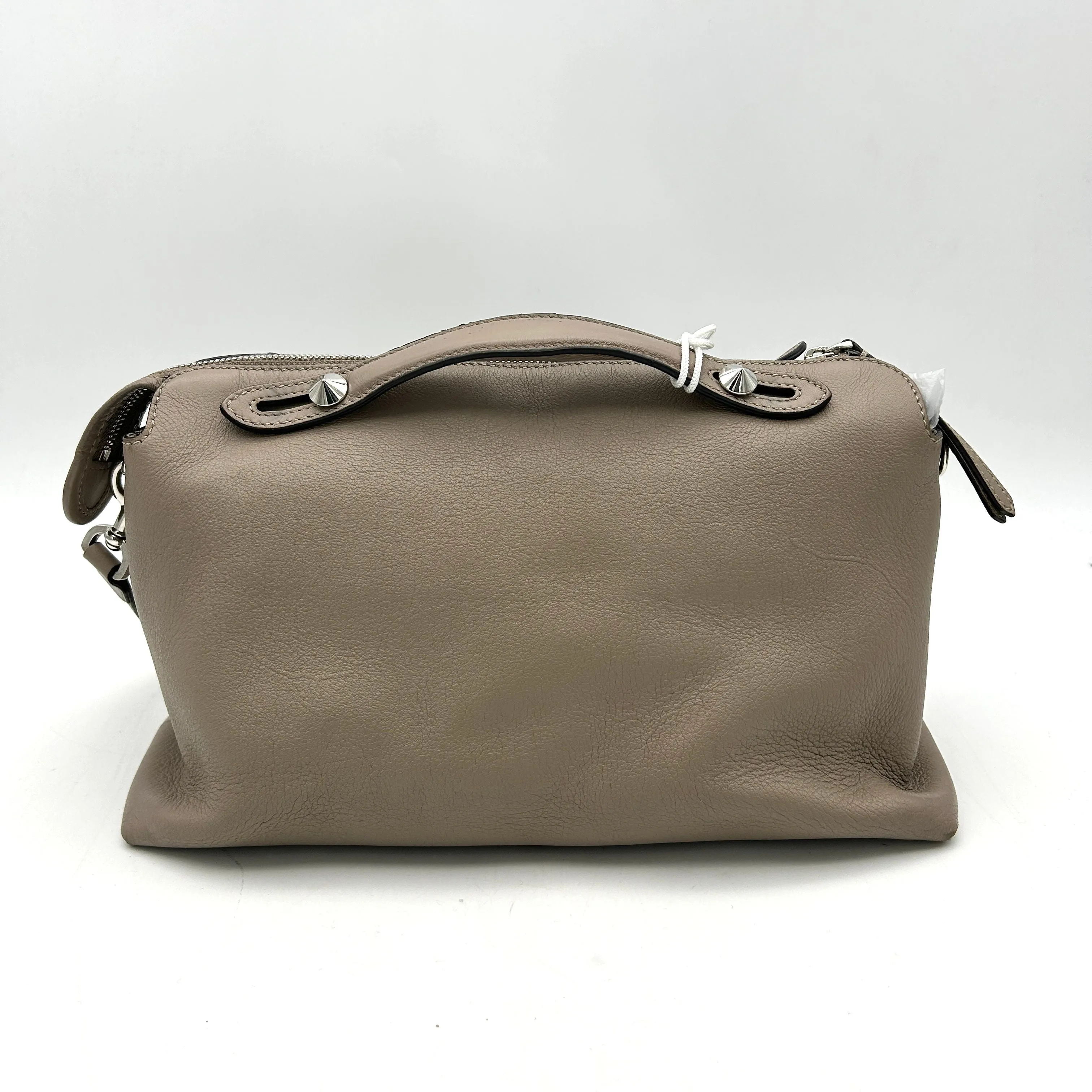 FENDI Vitello Dolce Medium By The Way Boston Bag Tortora Seppia LA13640