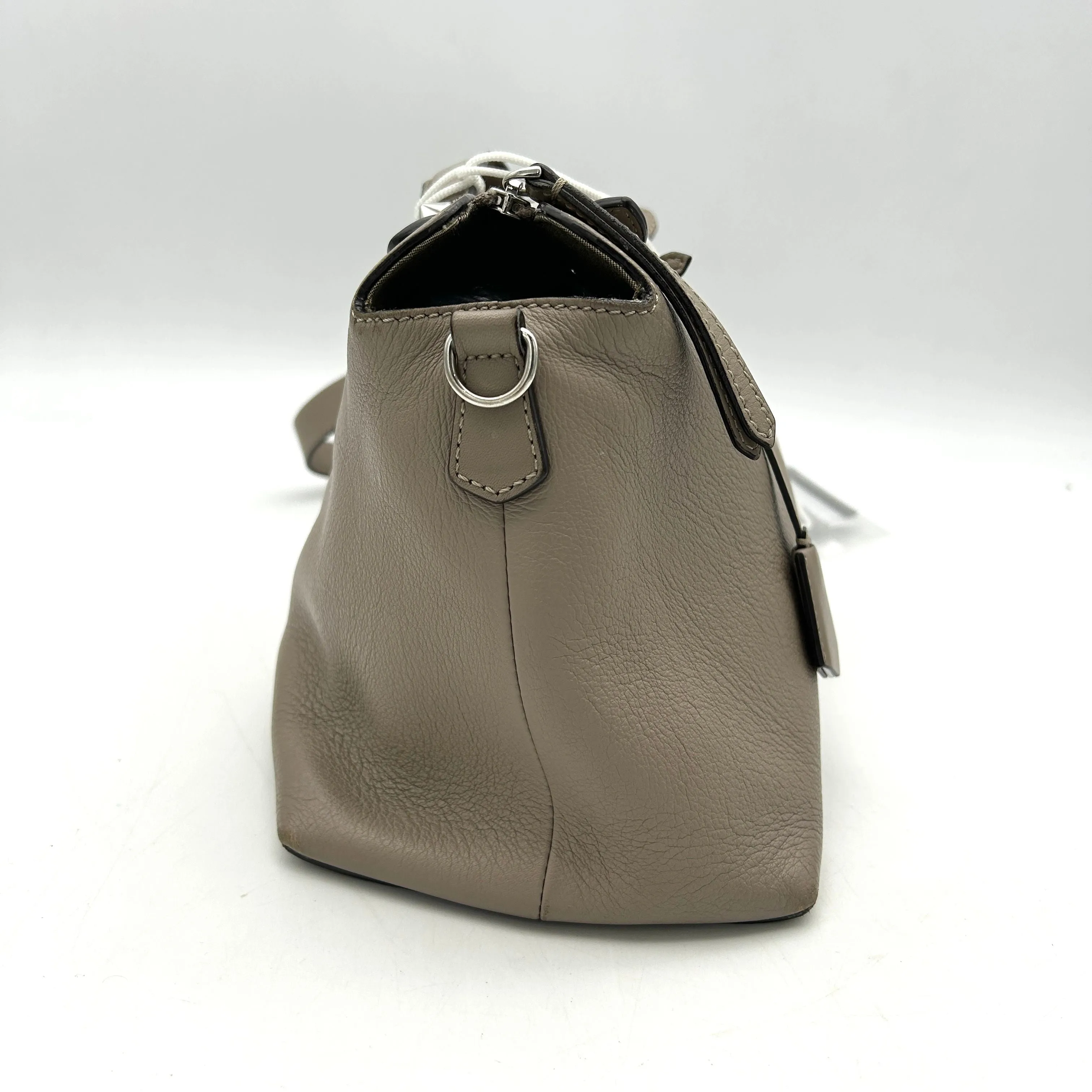 FENDI Vitello Dolce Medium By The Way Boston Bag Tortora Seppia LA13640