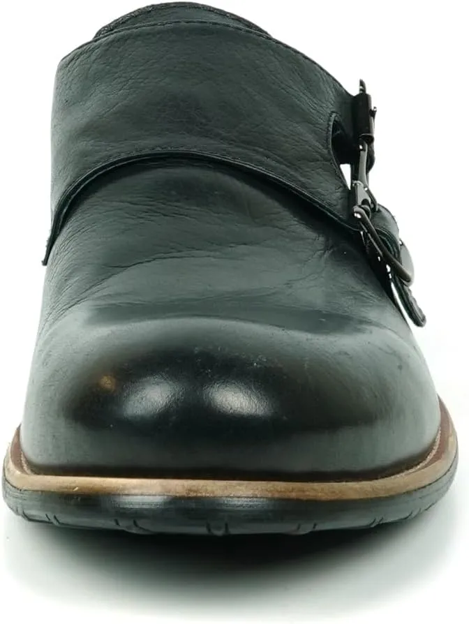 FI-9051 Genuine Leather Double Monk Straps