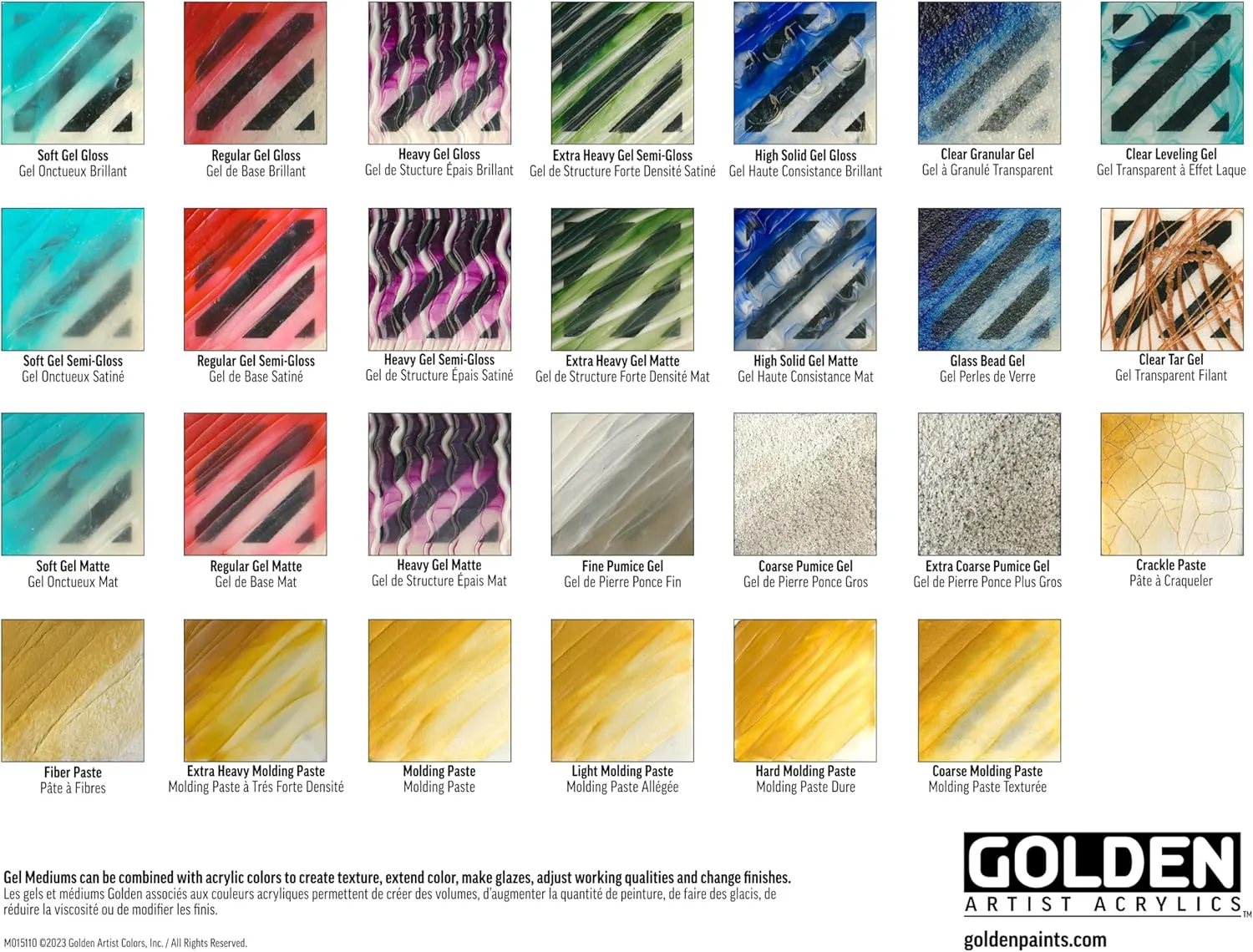 Fine Pumice Gel by GOLDEN, 8 fl. oz. Jar, Professional Acrylic Gel Medium, Transparent