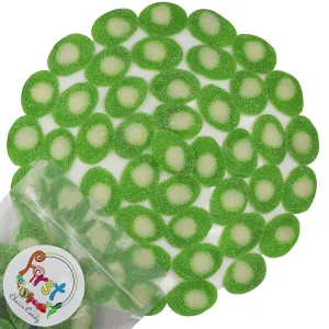 FirstChoiceCandy Gummy Fruit Candy (Sour Kiwi Slices, 2 Pound (Pack of 1))