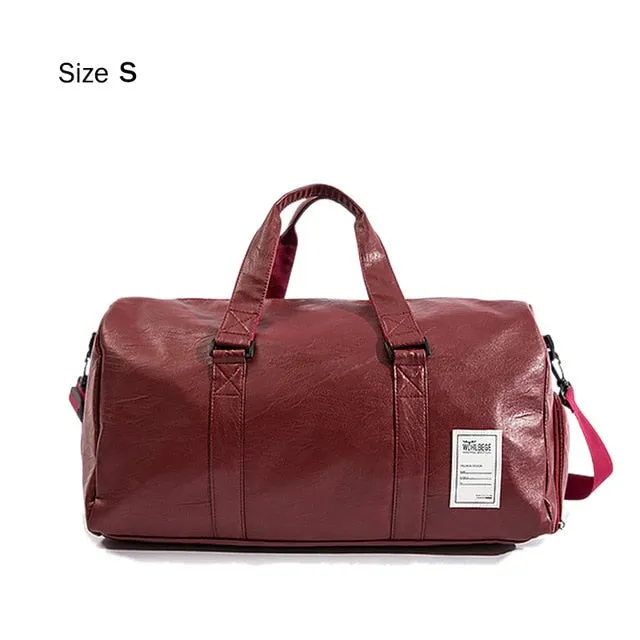 Fitness Luggage Training Sac for Big Men Bags Travel Yoga Sport Gym Bag XA512WD De Tas Sports Leather Black Tailored options Shoulder Reliable Shoes Lady