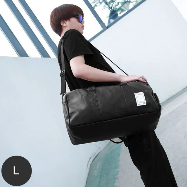Fitness Luggage Training Sac for Big Men Bags Travel Yoga Sport Gym Bag XA512WD De Tas Sports Leather Black Tailored options Shoulder Reliable Shoes Lady