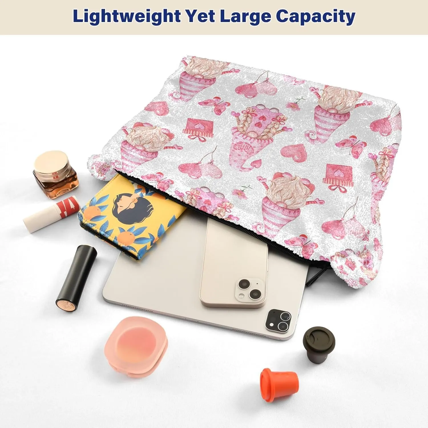 Fluffy Crossbody Bag for Women,Polyester Crossbody Bag Fluffy Tote Bag Lady Shoulder Bag