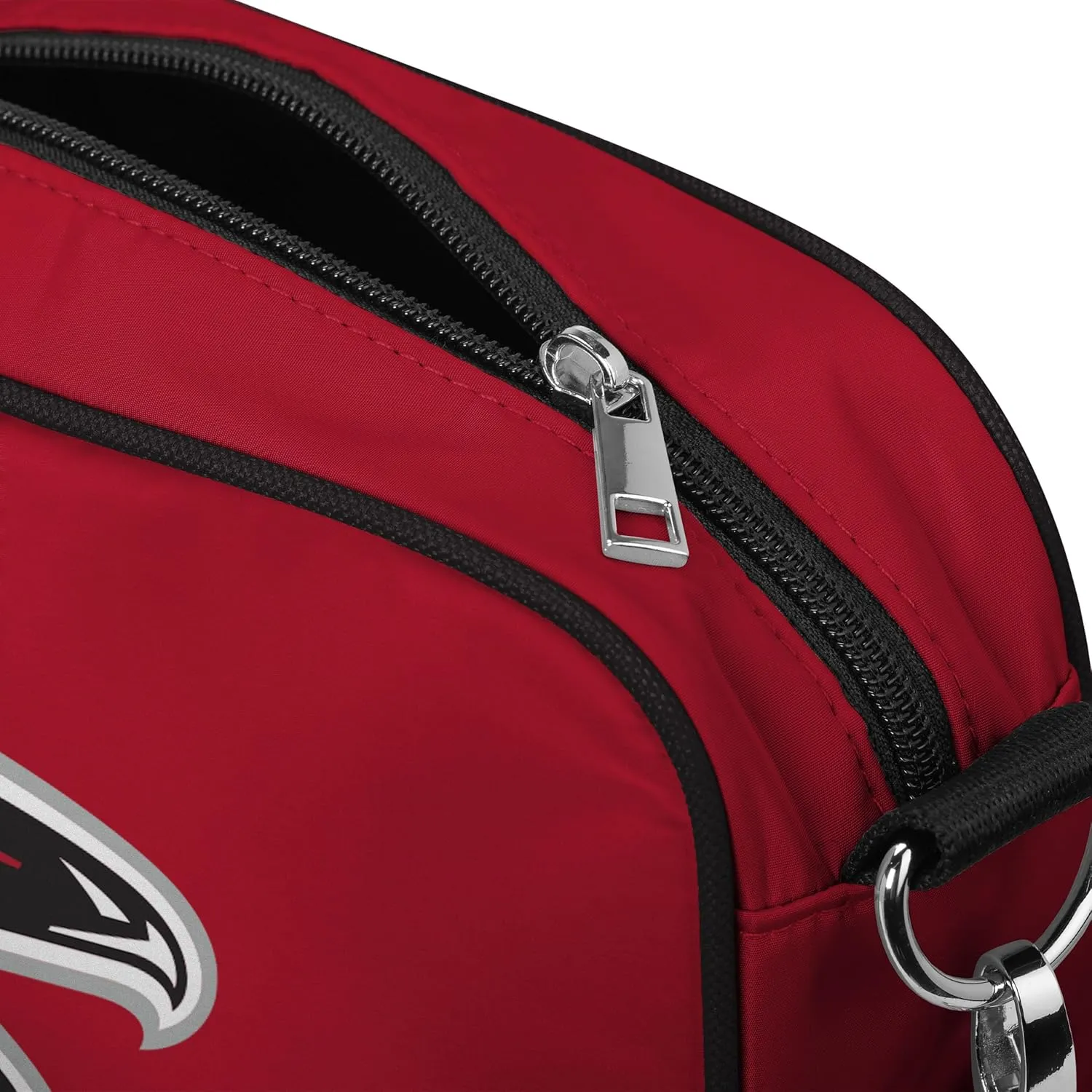 FOCO NFL Team Logo Solid Crossbody Bag