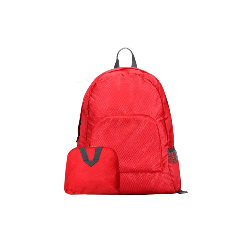 Foldable Diamond Lattice Storage Skin Advertising Backpacks