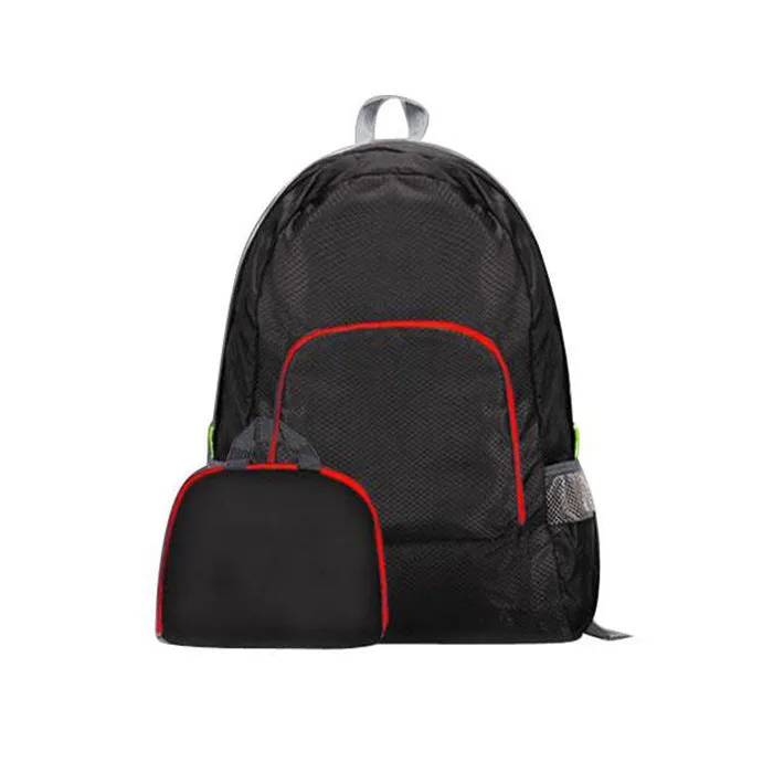 Foldable Diamond Lattice Storage Skin Advertising Backpacks