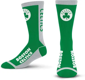 For Bare Feet Men's NBA MVP Crew Sock Medium