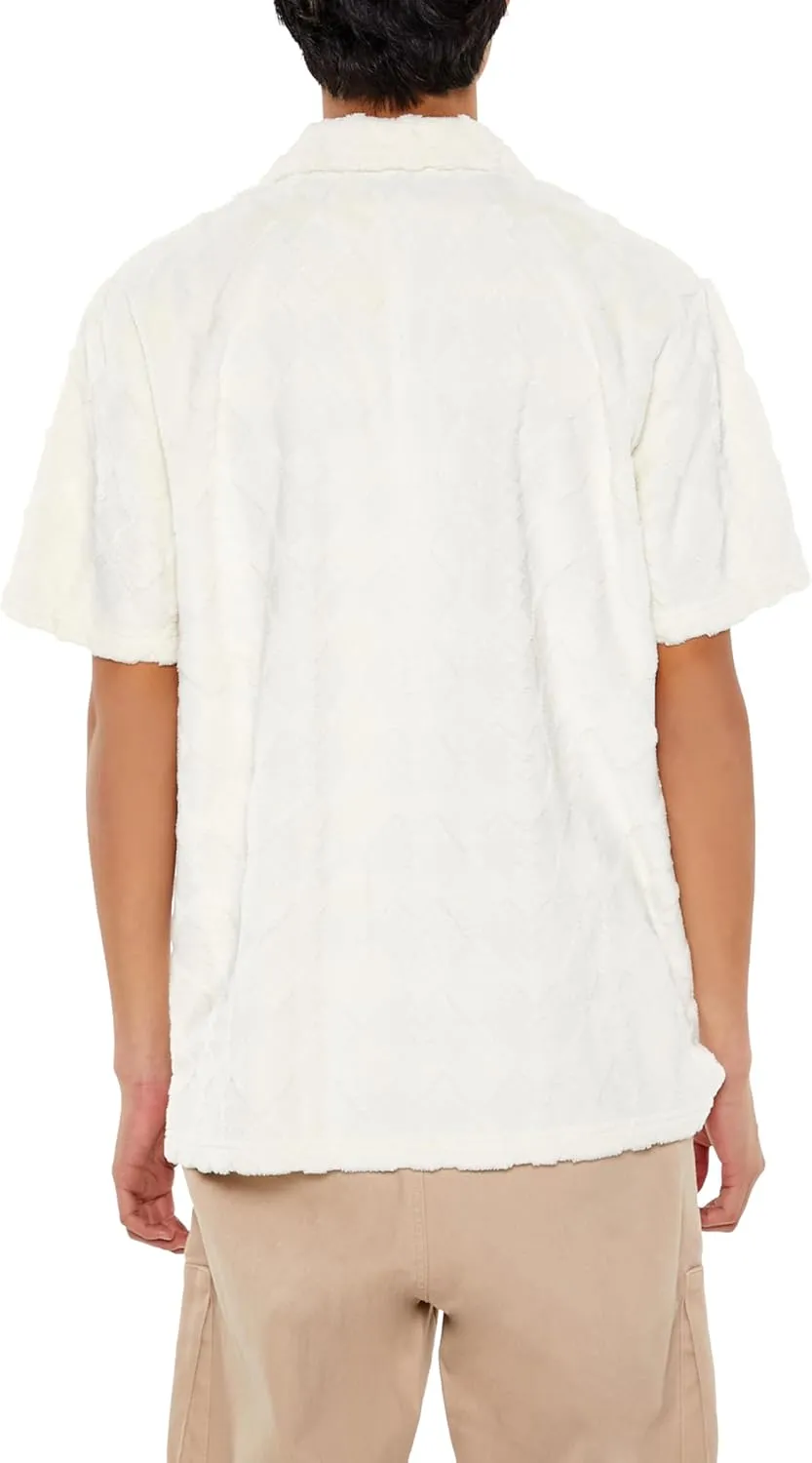Forever 21 Men's Plush Lattice Shirt