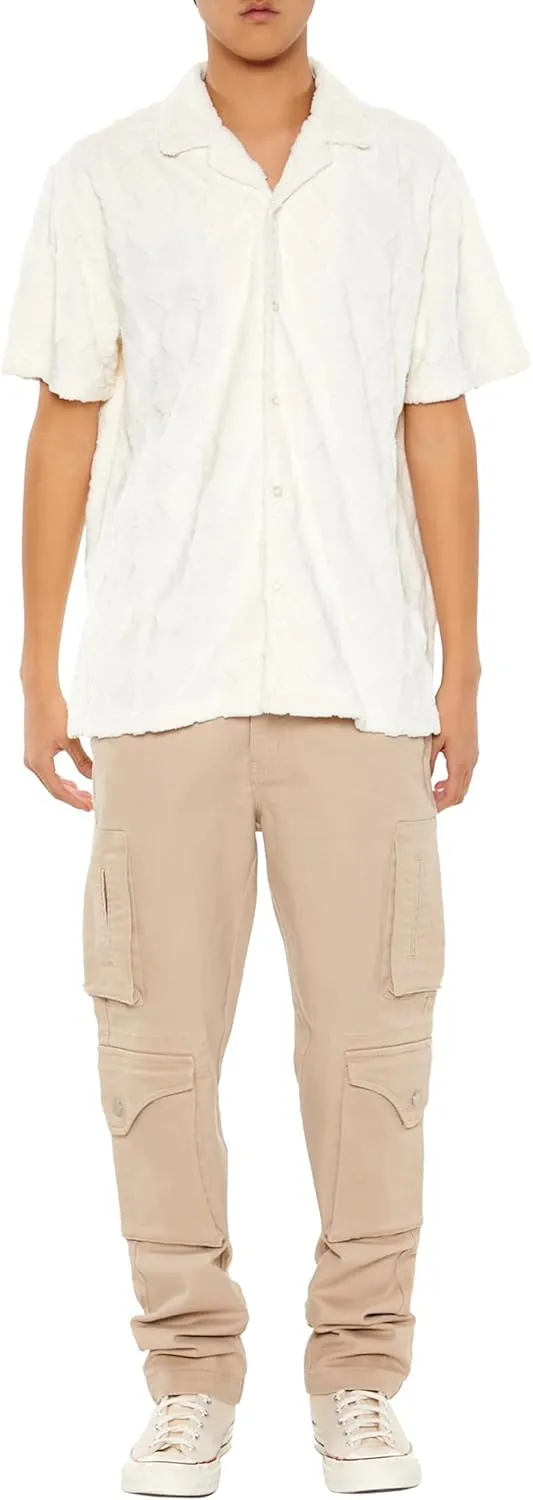 Forever 21 Men's Plush Lattice Shirt