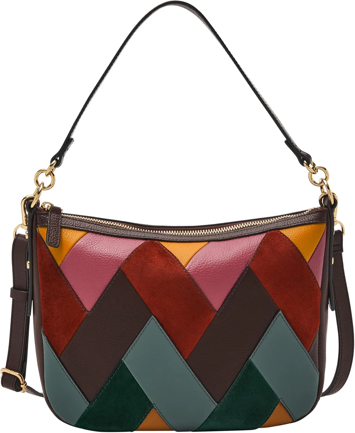 Fossil Women's Jolie Leather Crossbody Purse Handbag for Women