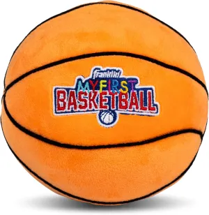 Franklin Sports Kids Soft Plush Basketball - NBA MyFirst Stuffed Basketball for Kids - Fun Room Decoration - 5"