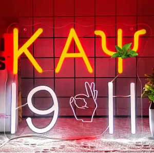 Fraternity Kappa Alpha Psi Neon Sign Kappa Fraternity Alpha Pai Neon Signs for Wall Decoration Dimmable Man KAP Neon Light 1911 Sorority Gift for Party Man Cave Club Bedroom Decor