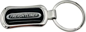 Freightliner Trucks Chrome Metal Keychain Key Chain Tag Fob