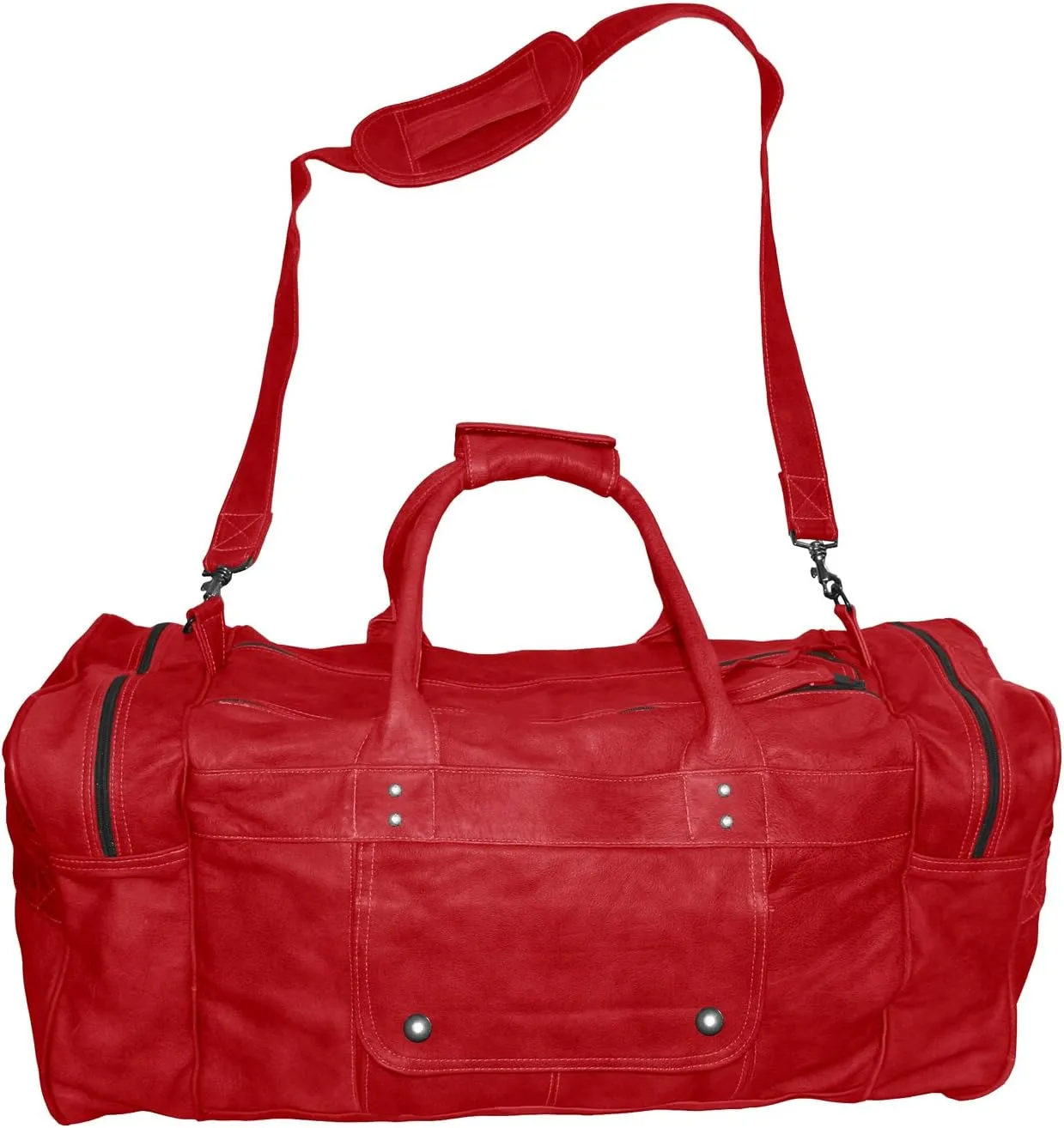Full Hide Leather Travel/Flight Duffle Bag