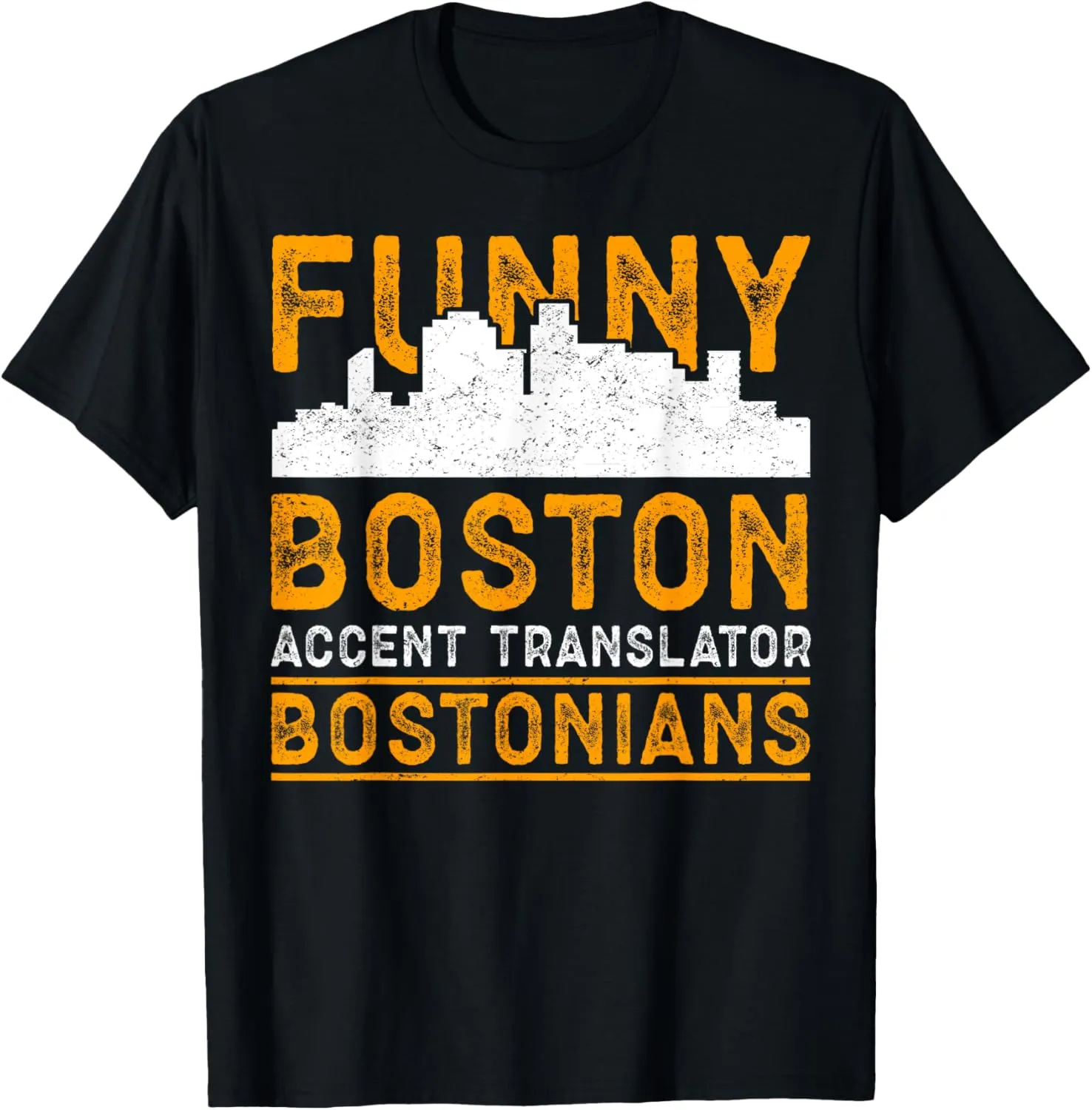 Funny Boston Accent Translator Bostonians T-Shirt